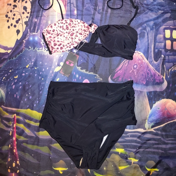 Split Cheetah Bikini - Picture 6 of 15